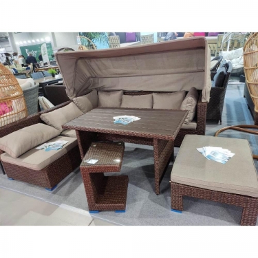 Комплект мебели с диваном AFM-320B-T320 Brown Афина-мебель AFM-320B-T320 Brown