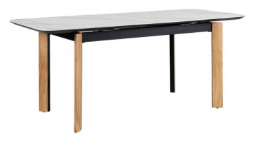 Стол раздвижной R-home Combi Ceramic 120-150 Automatic Natur//Light marble