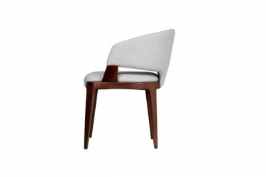 Стул R-home Celeste Gray/т.орех