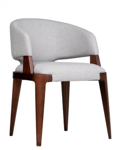 Стул R-home Celeste Gray/т.орех