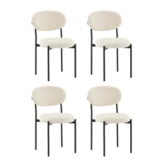 Стул Stool Group Бриф DD букле молочный 4 шт.