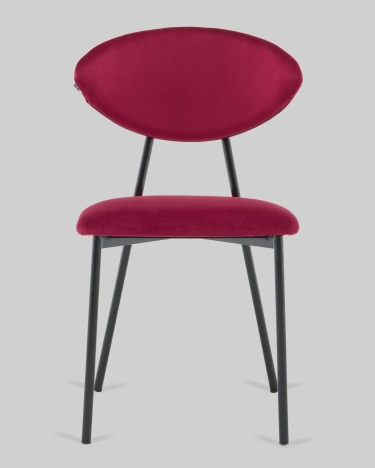 Стул обеденный Stool Group Квинси велюр винный