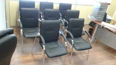 Кресло посетителя Chairman CHAIRMAN 850 Terra 118 черный
