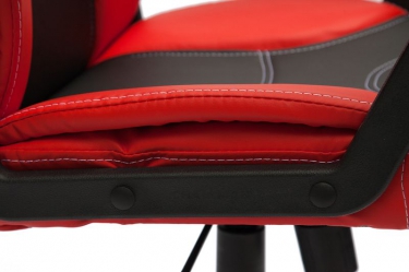 Кресло руководителя Tetchair Twister черный+красный