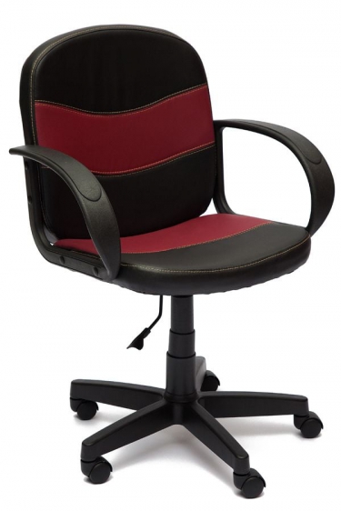 Офисное кресло Tetchair BAGGI черный,бордо