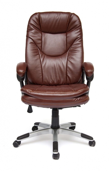 Кресло руководителя Tetchair COMFORT коричневый, 2 TONE
