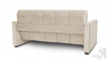 Диван Трия Лего Т1 160х200 Pony Beige микровелюр, бежевый