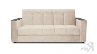 Диван Трия Орион Т1 145х200 Pony Beige микровелюр, бежевый
