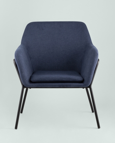 Кресло Stool Group Шелфорд Синее