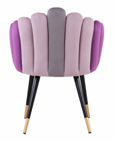 Кресло Stool Group Камелия велюр Серый