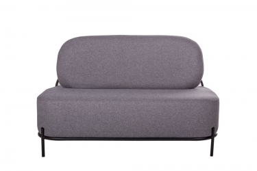 Диван R-home Gawaii 2-х мест Тем серый