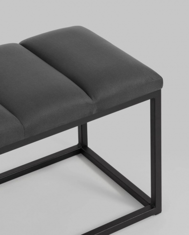 Банкетка Stool Group Хостен 2 велюр Темно-серый