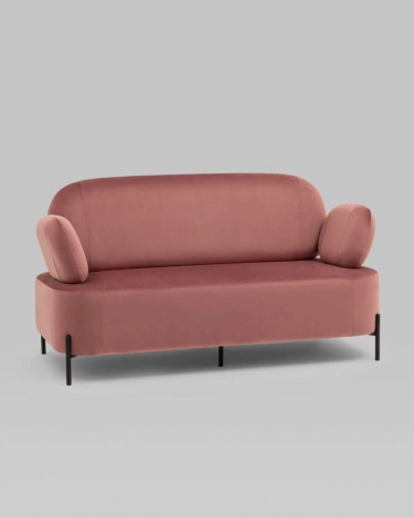 Диван Stool Group Кэнди велюр Пыльно-розовый