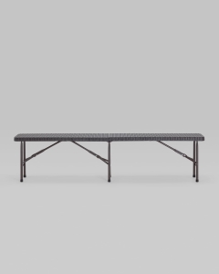Скамейка складная пластиковая Stool Group Кейт 180 HDPE Коричневый