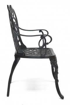Скамья Tetchair Secret De Maison Symphonie сплав металла/алюминий, 95х56х92см, черный