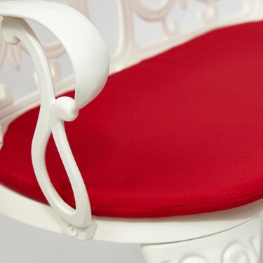 Скамья Tetchair Secret De Maison Symphonie + подушка алюминиевый сплав, 955692, butter white