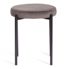 Табурет Tetchair REVO mod. 7034 ткань/металл, 44 х 44 х 47 см, темно-серый barkhat 14/черный